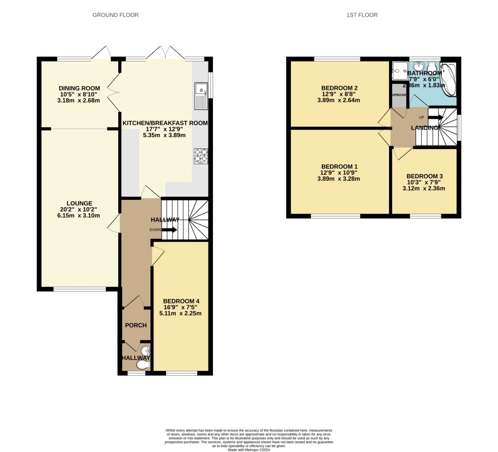 Floorplan for Luton