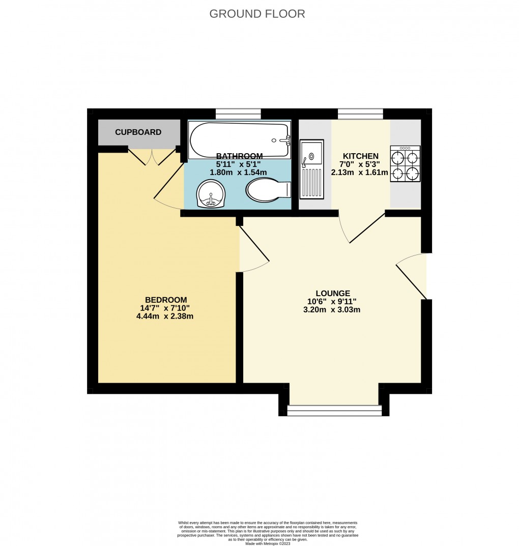 Floorplan for Luton