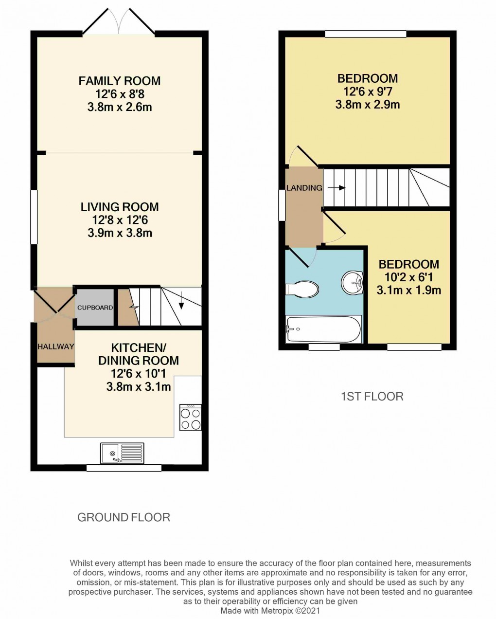 Floorplan for Luton