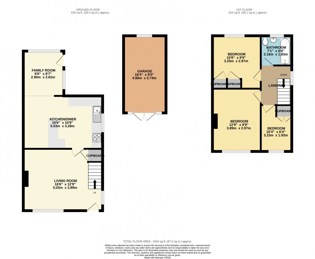 Floorplan for Luton, Bedfordshire