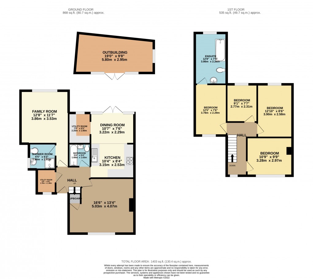 Floorplan for Luton, Bedfordshire