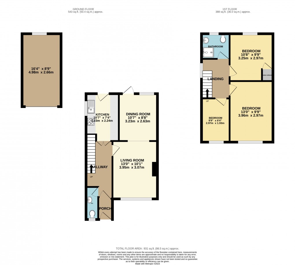 Floorplan for Luton, Bedfordshire