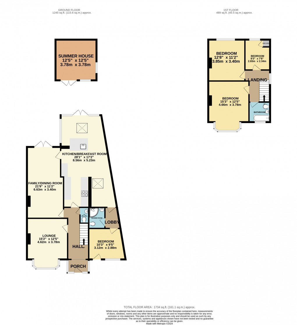 Floorplan for Luton, Bedfordshire