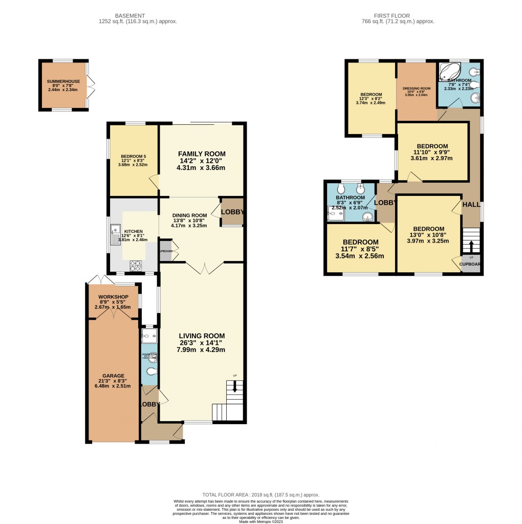 Floorplan for Luton, Bedfordshire