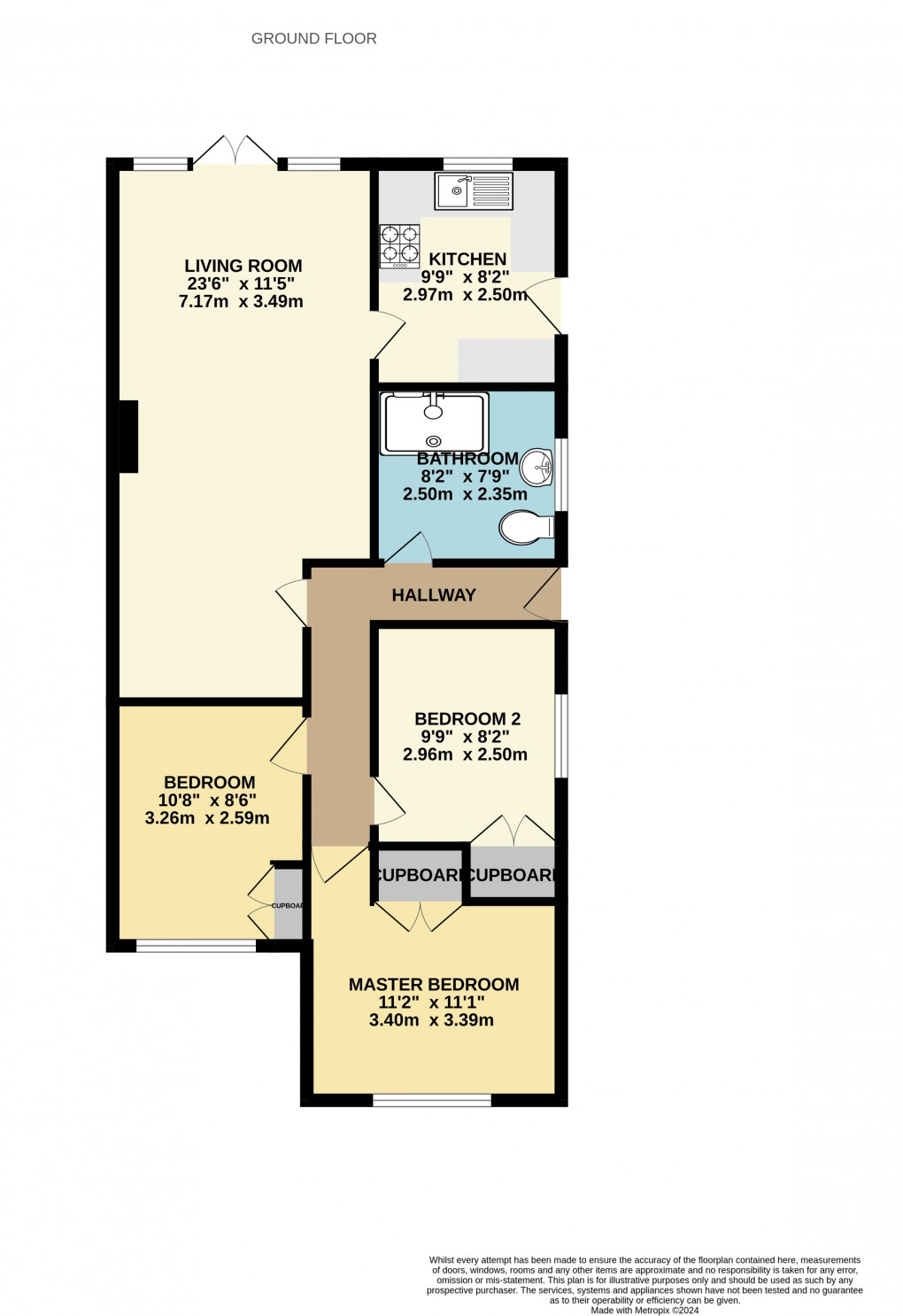 Floorplan for Luton, Bedfordshire