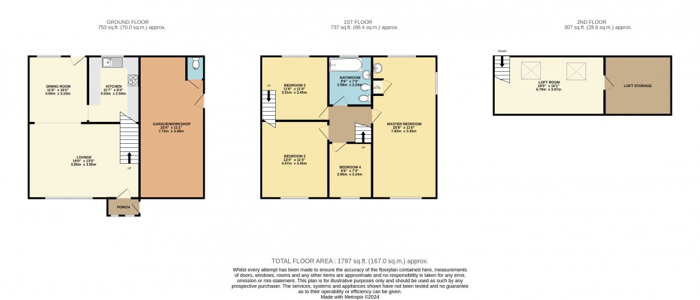 Floorplan for Luton, Bedfordshire