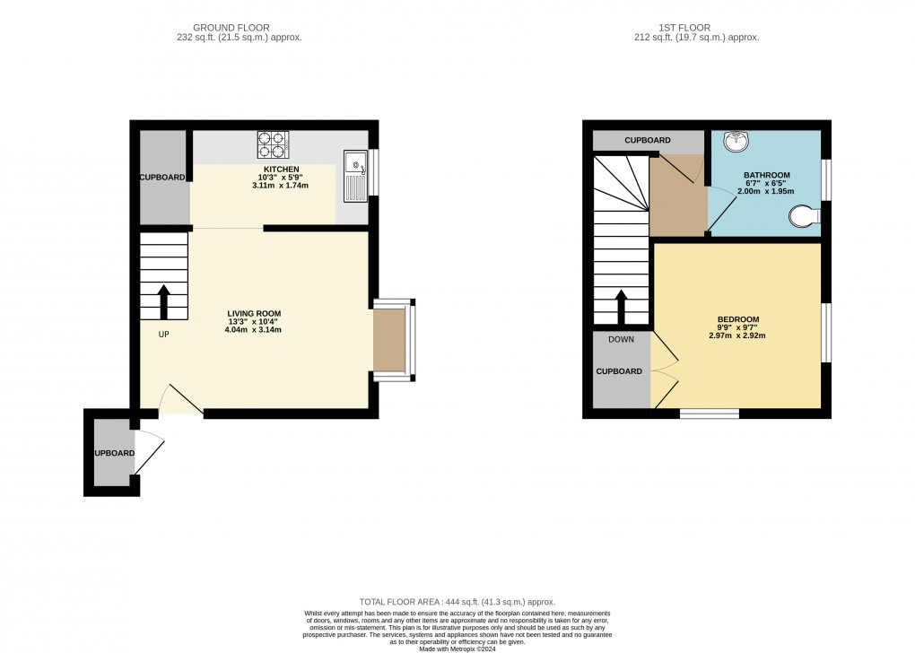 Floorplan for Luton, Bedfordshire