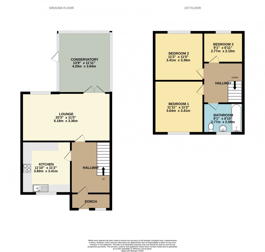 Floorplan for Luton, Bedfordshire