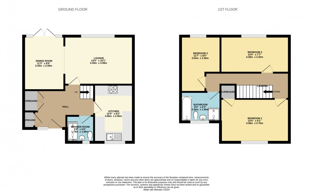 Floorplan for Luton