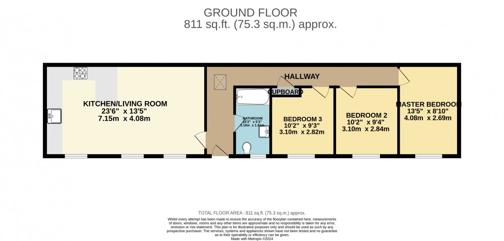 Floorplan for Lilley, Luton, Hertfordshire