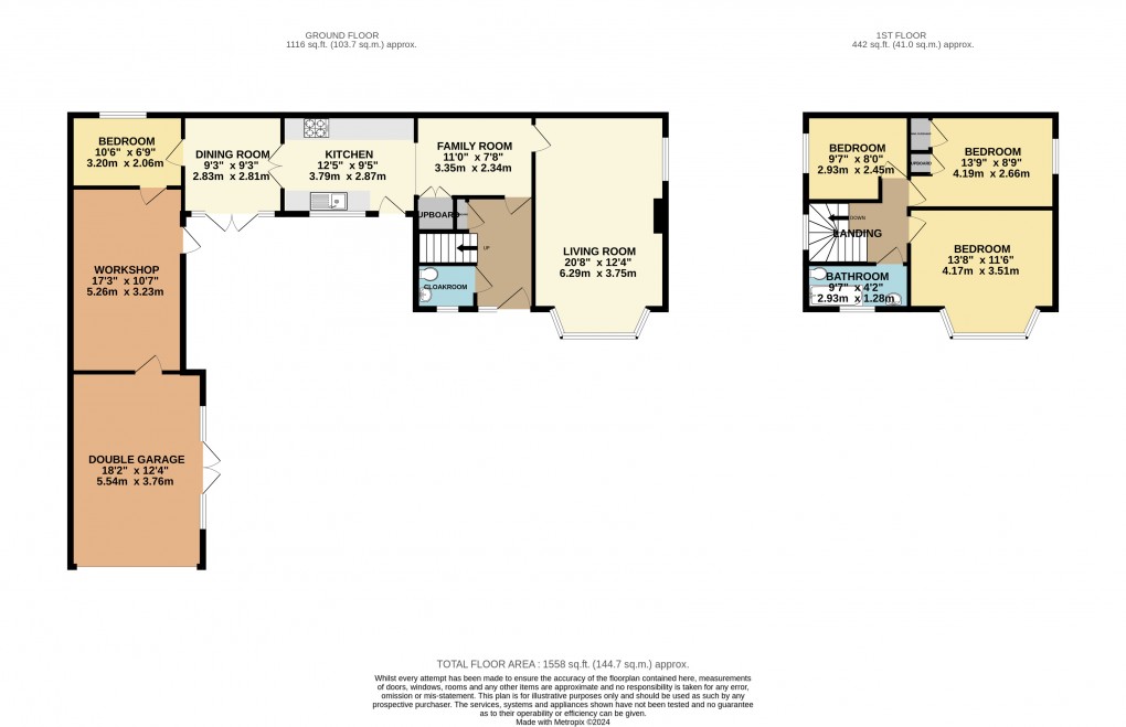 Floorplan for Luton, Bedfordshire