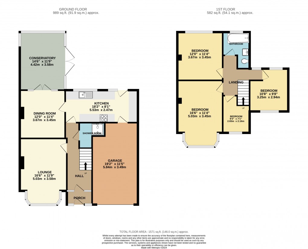 Floorplan for Luton, Bedfordshire