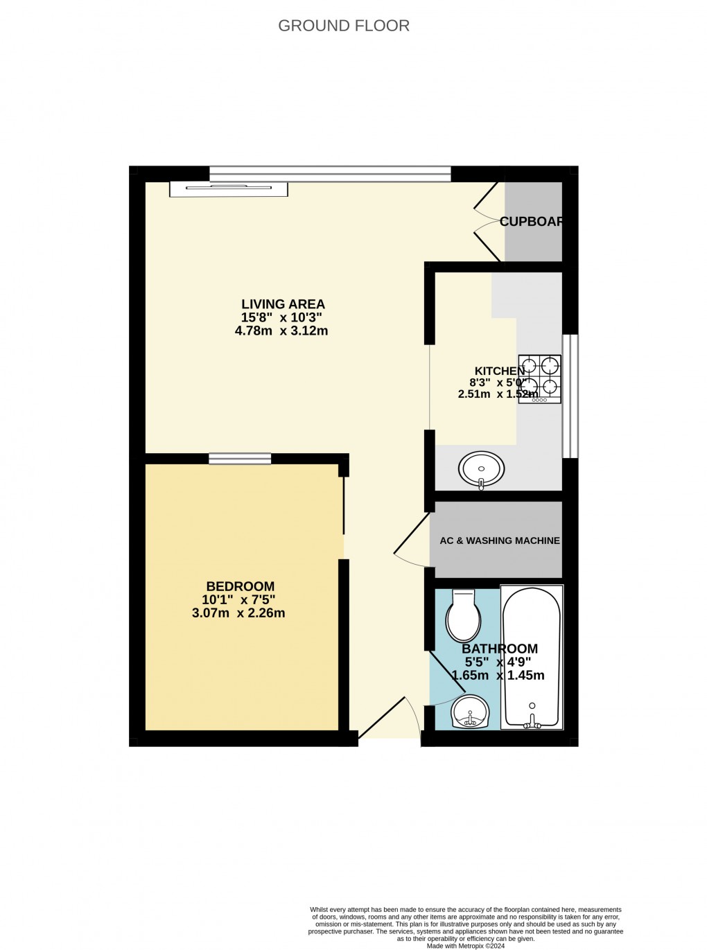 Floorplan for Luton, Bedfordshire