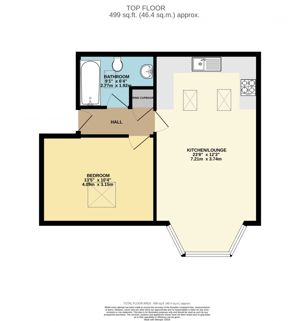 Floorplan for Luton, Bedfordshire