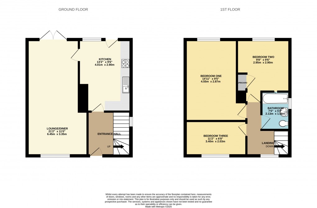 Floorplan for Luton, Bedfordshire