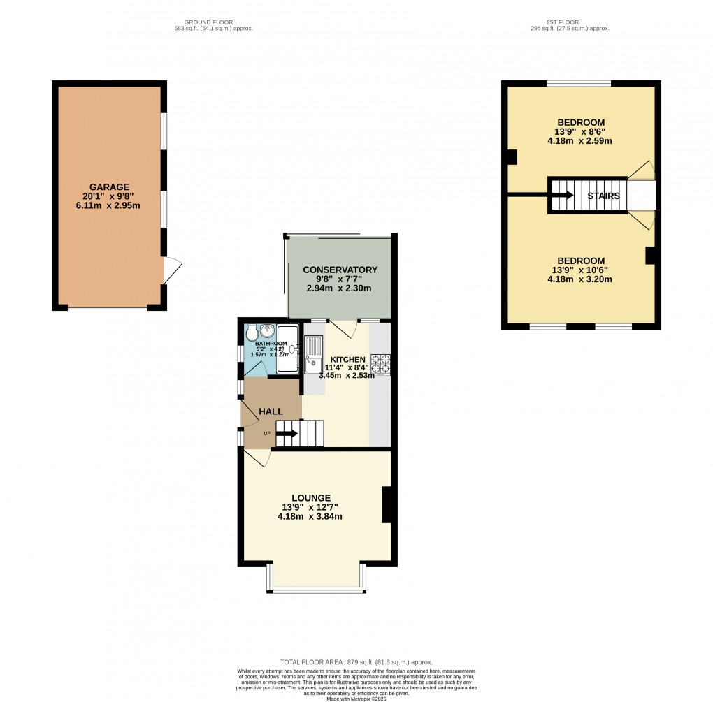 Floorplan for Luton, Bedfordshire