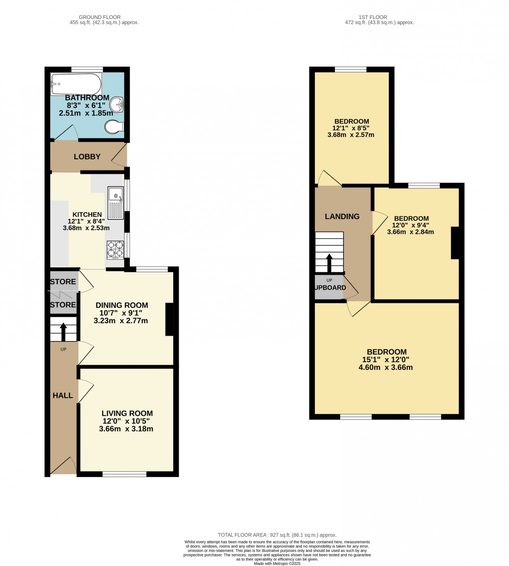 Floorplan for Luton, Bedfordshire