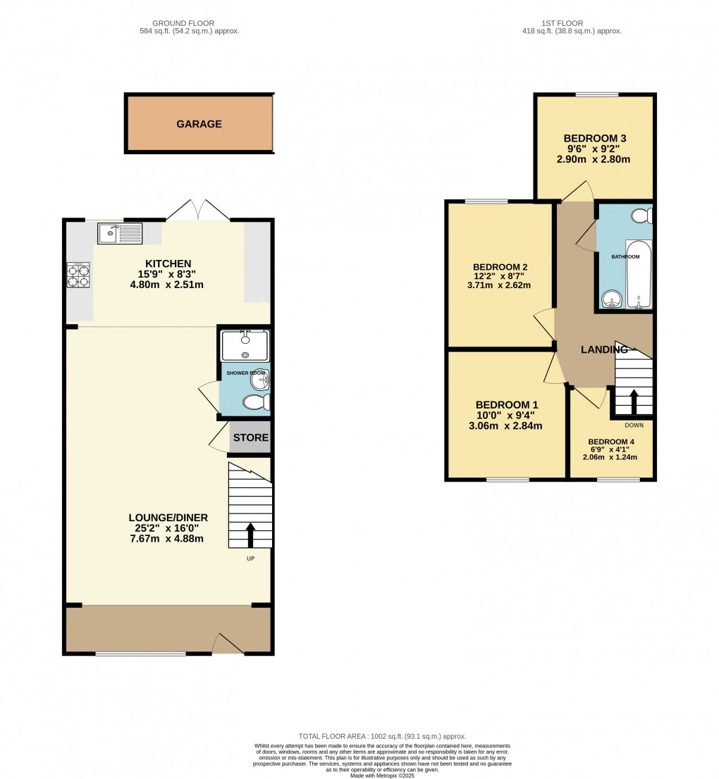 Floorplan for Luton, Bedfordshire