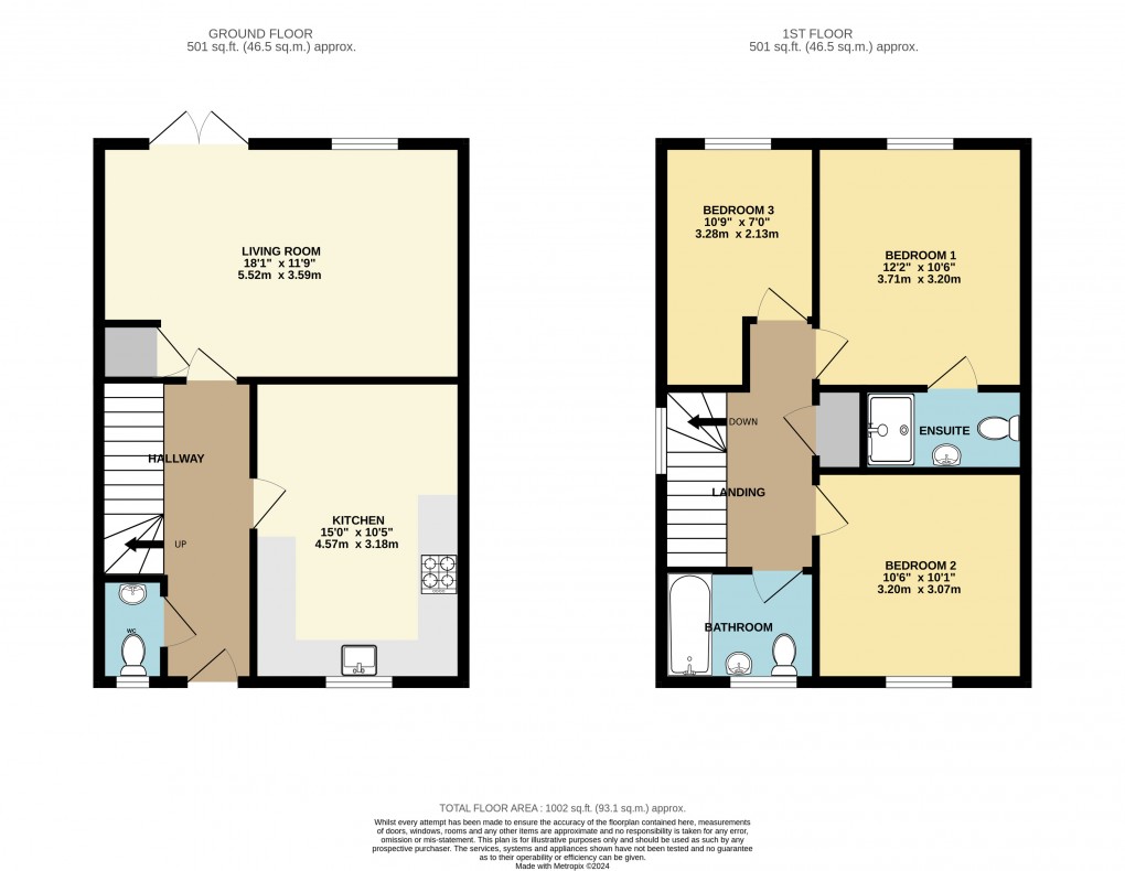 Floorplan for Harlington, Bedfordshire