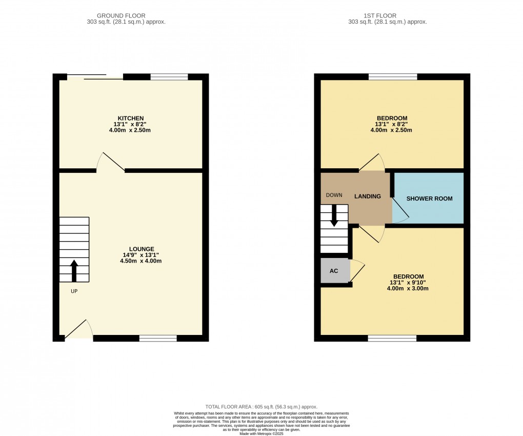 Floorplan for Toddington, Bedfordshire