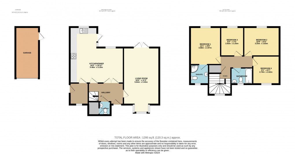 Floorplan for Toddington, Bedfordshire