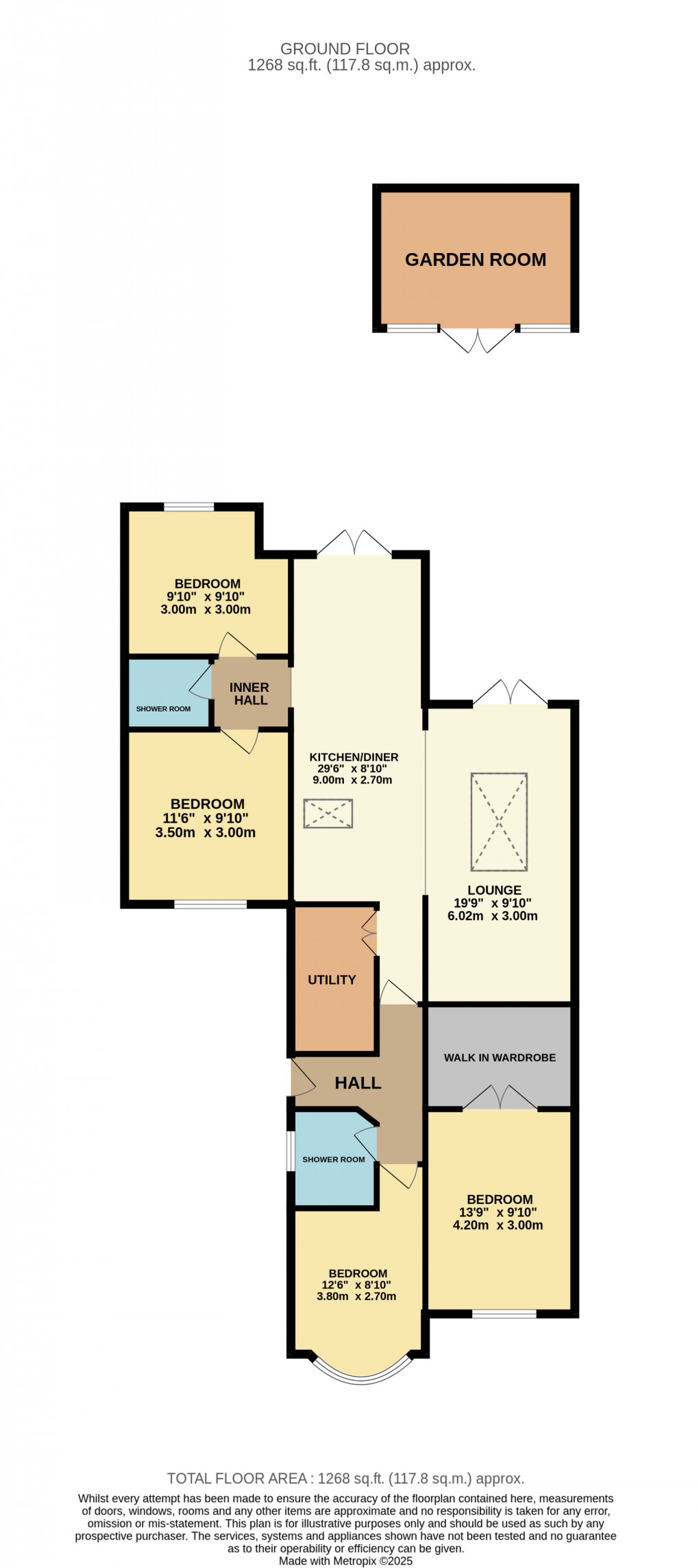 Floorplan for Toddington, Bedfordshire